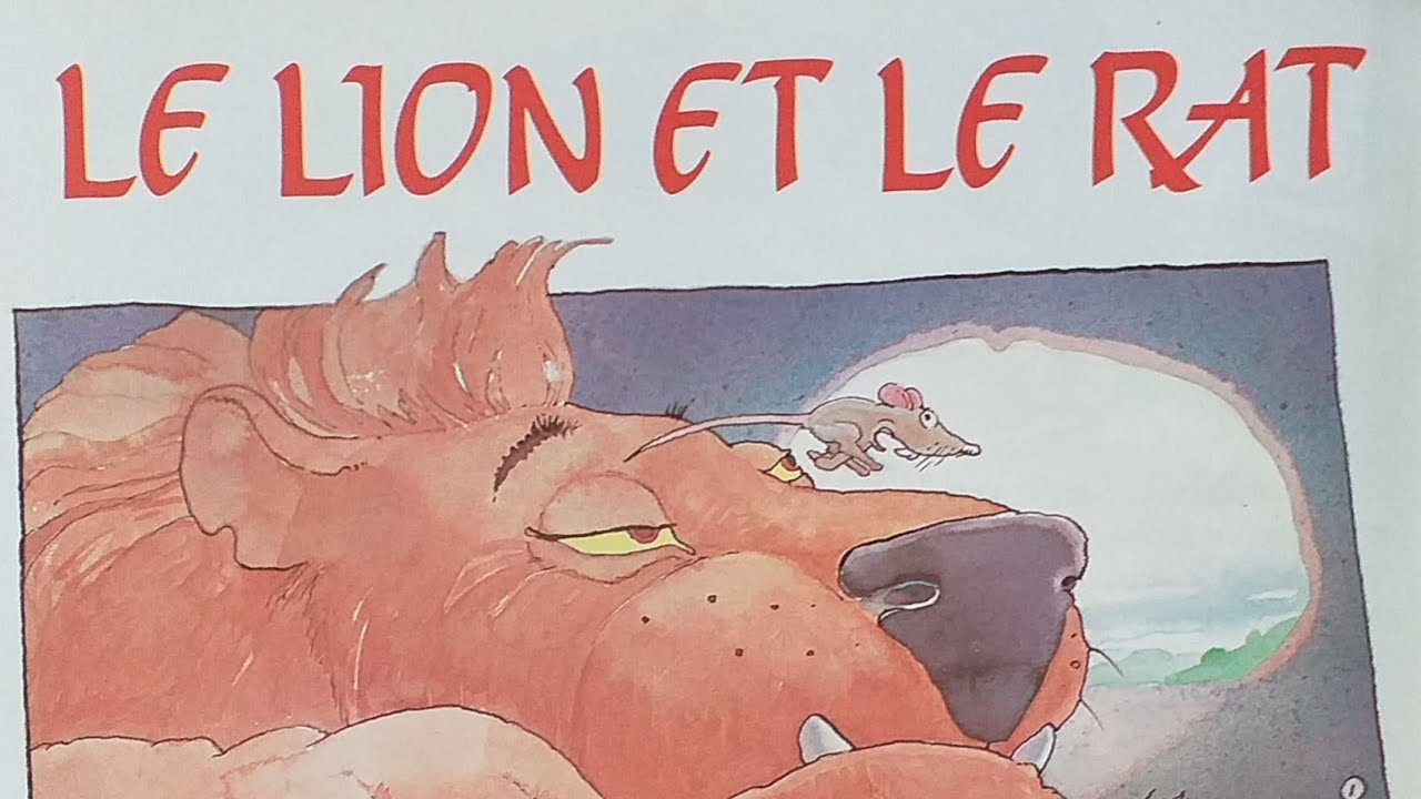 Simple Le Lion Et Le Rat Dessin Facile