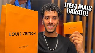 COMPREI O ITEM MAIS BARATO DA LOUIS VUITTON