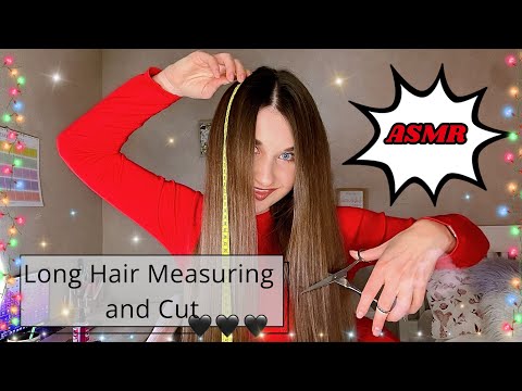 Tingles Guaranteed: Mesmerizing ASMR Haircut with Brushing, Measuring, and Cutting