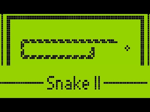 Snake 2 Game Of Retro Nokia Phones Snake II Games Android Gameplay 