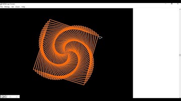 How to make a square illusion using REPCOUNT command in Microsoft Windows Logo l MSW Logo