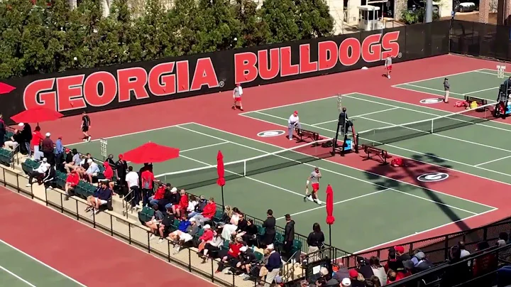 Ralf Steinbach fights off 1 break point but then Walker Duncan breaks on no-ad for 4-4