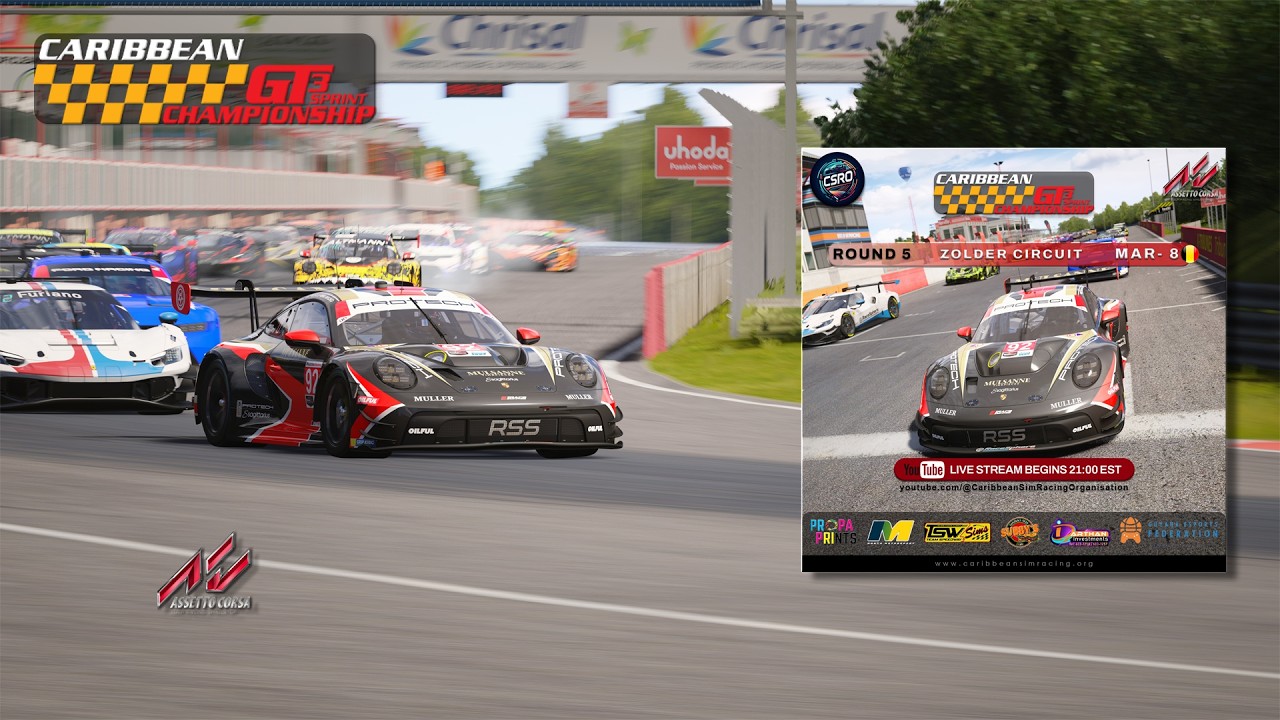 2026 Caribbean GT3 Championship - Round #5 at Zolder Circuit