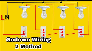 Godown  Wiring Connection || Godown Wiring Connection Diagram || Godown Wiring || It