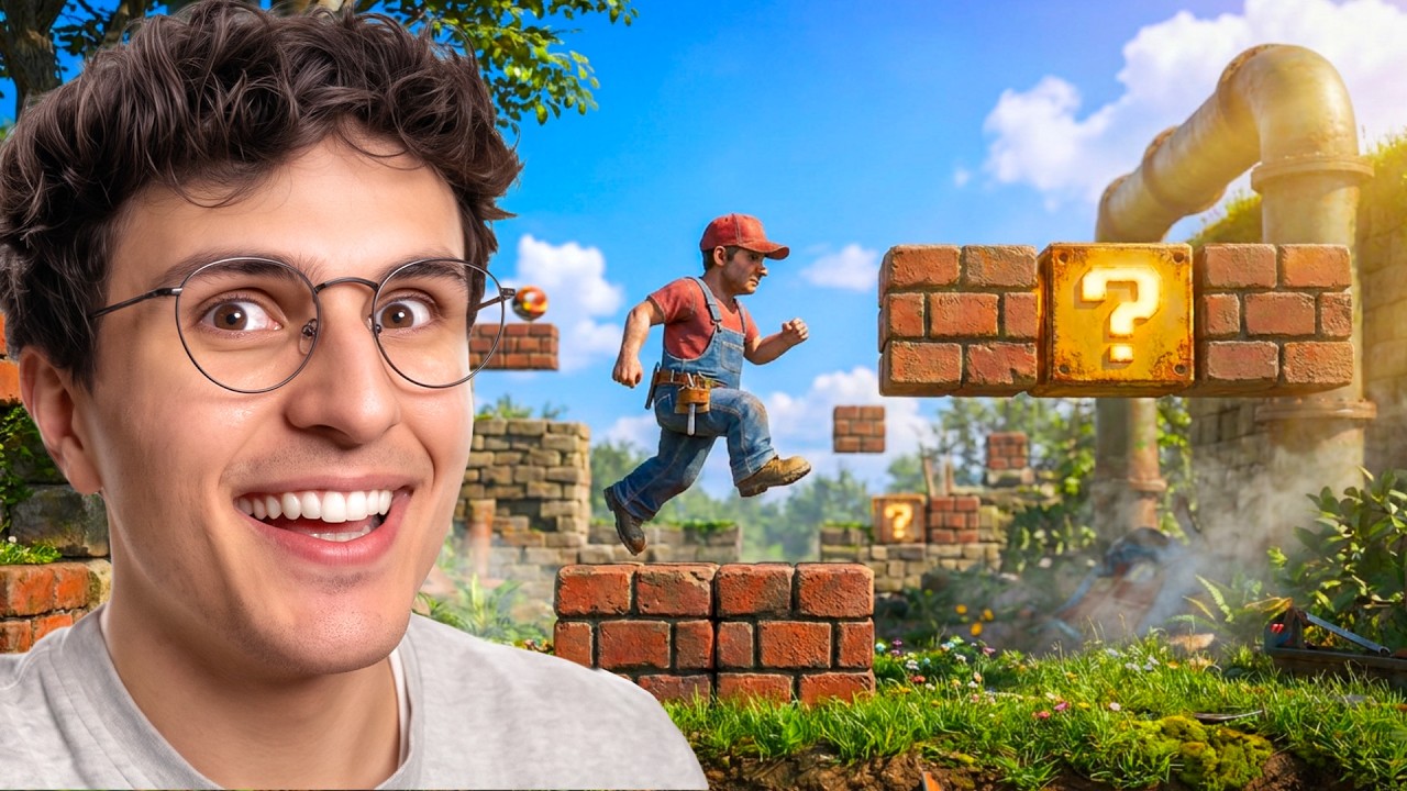 J'ai recréé Mario en version ULTRA réaliste (c'est mieux ?)