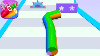 HANDMADE CANDY RUN game MAX LEVEL SCORE 💕👸🌈 Gameplay All Levels Walkthrough iOS Android New Game 3D screenshot 5