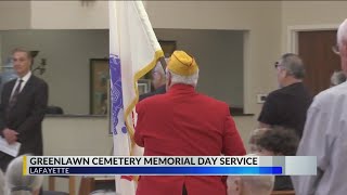 60th Annual Greenlawn Cemetery Memorial Day Service honors fallen veterans