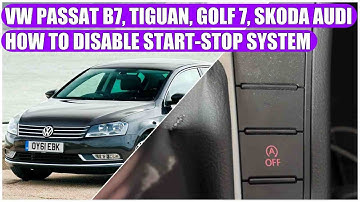 VW Passat B7 Tiguan Golf 7 Skoda Audi - How to Disable / Deactivate Start-Stop System- VCDS / VAGCOM