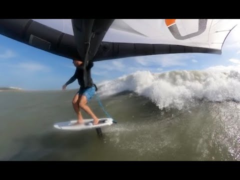 Ft. Pierce on Fire - Wing Foil - October 19, 2024