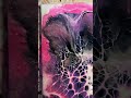 Electric Pink Bloom Fluid Art - The Most Satisfying Art Experience