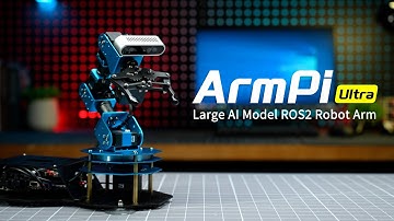 Hiwonder ArmPi Ultra: The AI LLM Robot Arm That Sees & Talks