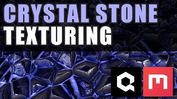 QUIXEL MIXER CRYSTAL ROCK SURFACE  | PBR Texturing