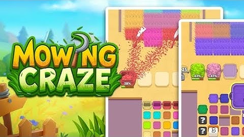 Mowing Craze - Sort Puzzle Gameplay - New Puzzle Game for Mobile (Android,IOS)