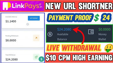 New $ 10 CPM URL Shortener 2025 | Instant Daily Payout 💰 | Payment Proof & Earning Tips