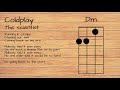 Coldplay -  The Scientist UKULELE TUTORIAL W/ LYRICS