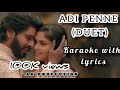 Naam  adi penne duet karaoke with lyrics 