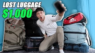 I Bought $1000 Lost Luggage at a Storage Unit Auction and Found This… (Buying Lost Luggage Auction)