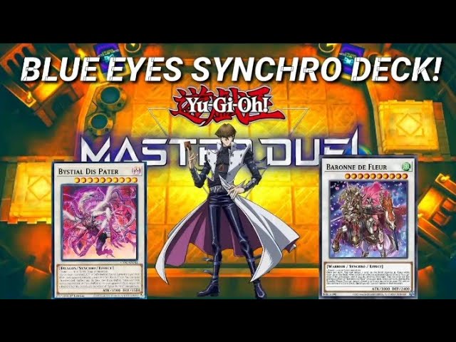 Blue Eyes Synchro Deck! - Crushing Everyone!! | Yu-Gi-Oh Mster Duel