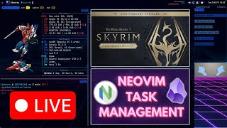 Play Skyrim in macOS part 3 | Create Neovim Task Management Blogpost