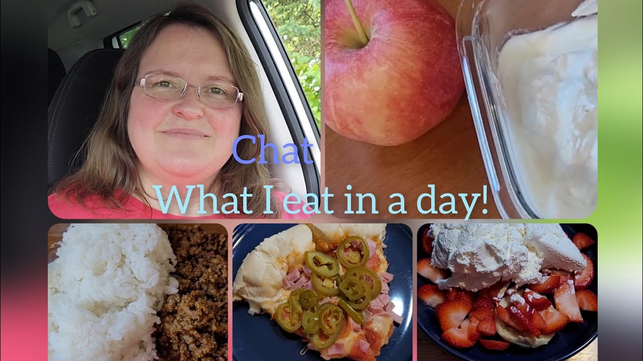 Chat & What I ate June 5, 2024 on Weight Watchers Momentum Plan