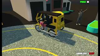 Godot 3.5 Engine Tricycle Driver Sim Gameplay screenshot 3