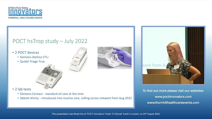 Fiona Riddoch A clinical impact study of POCT High Sensitivity Troponin in an Emergency Department