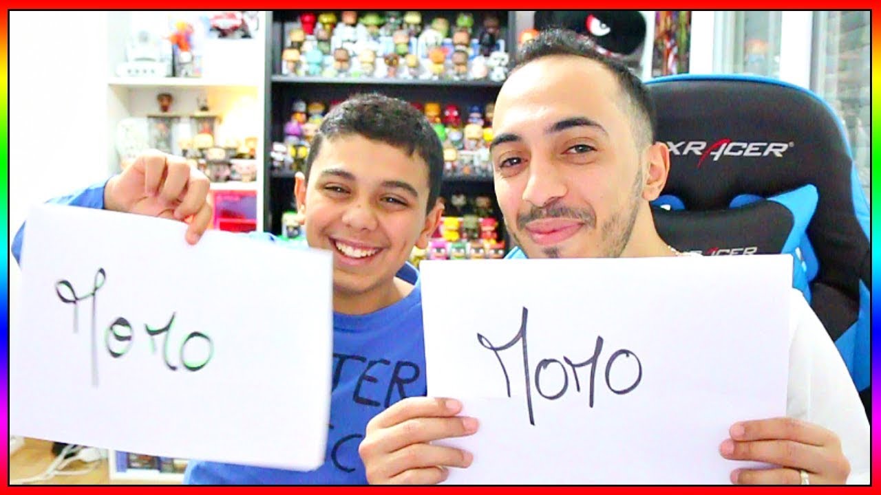 MOMO A VU MON .... IL EST CHOQUÉ ... QUI DE NOUS DEUX !