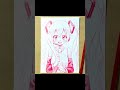 赤・青・黄色3色の色鉛筆で初音ミクを描いてみた。 #アナログイラスト #イラストメイキング #色鉛筆