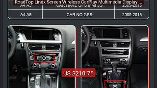 RoadTop Linux Screen Wireless CarPlay Multimedia Display An... — Top Pick 2026 | Unbeatable Price!