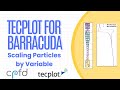Tecplot for Barracuda - Scaling Particles by a Variable