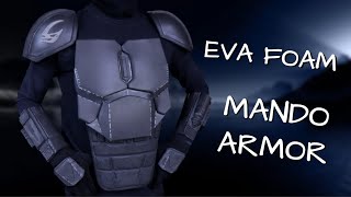 Make Your Own Foam MANDALORIAN ARMOR | With Templates | Part 1