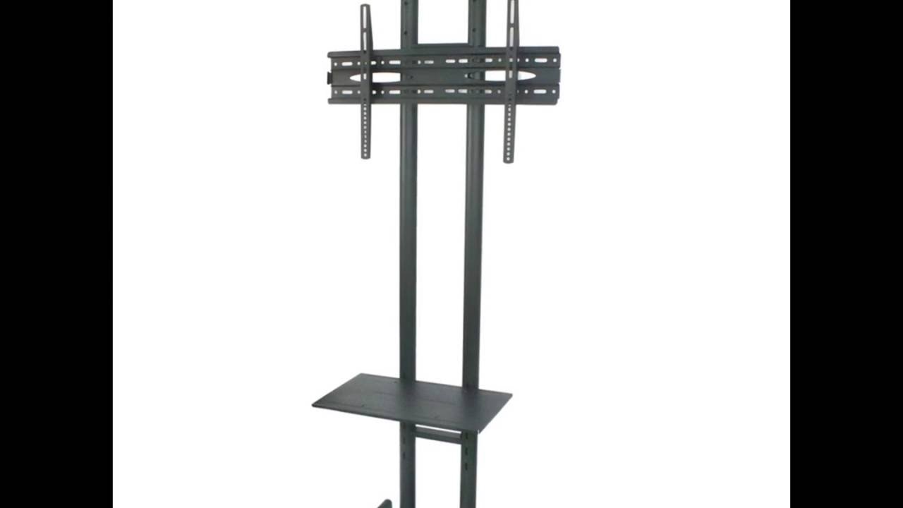 suporte para tv com rodinhas Racks e Pedestais - YouTube