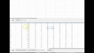 Prep data.  Make an index.  Reverse code. google sheets