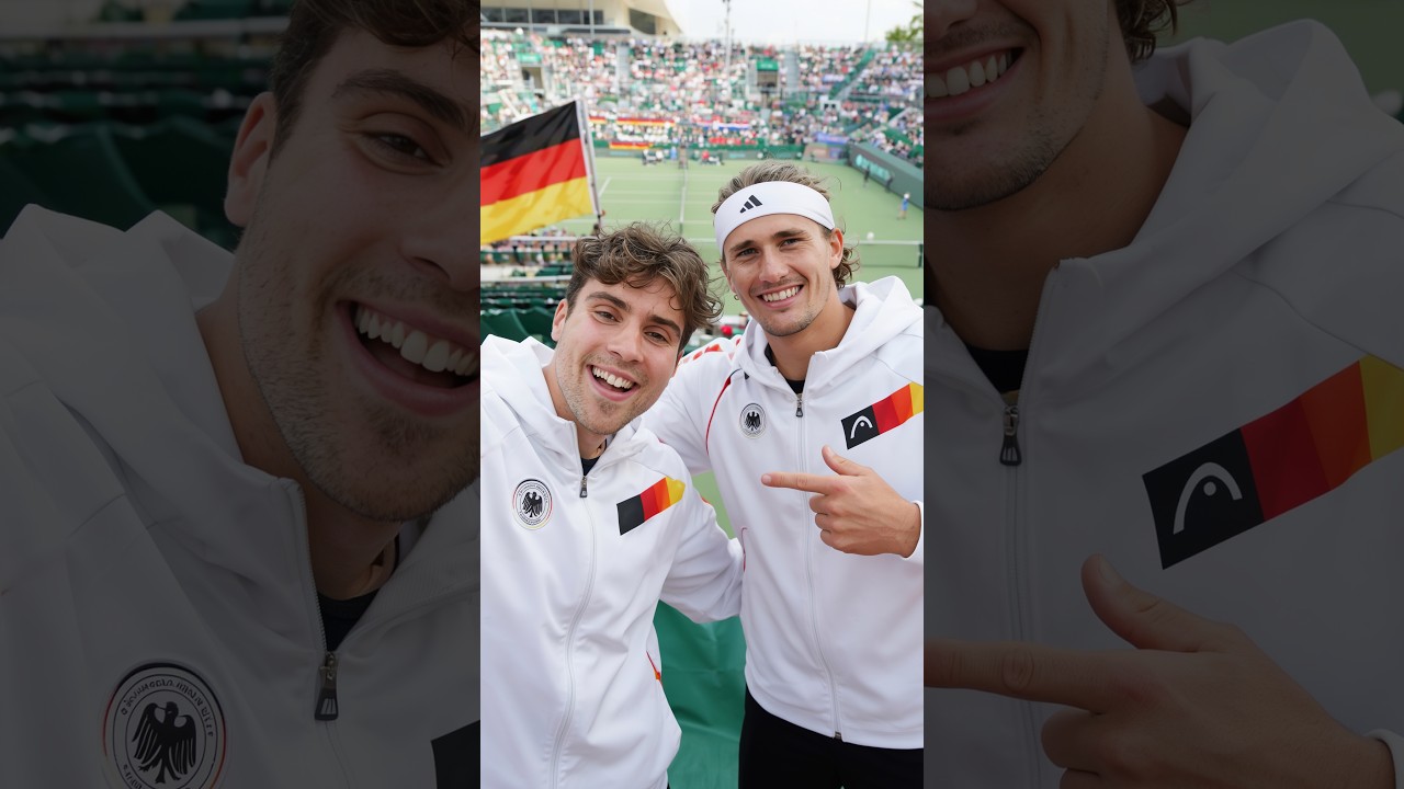 I Joined The German Tennis Team Ft Zverev