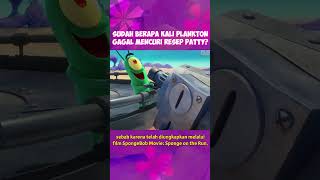 Sudah berapa kali Plankton gagal mencuri resep Krabby Patty?