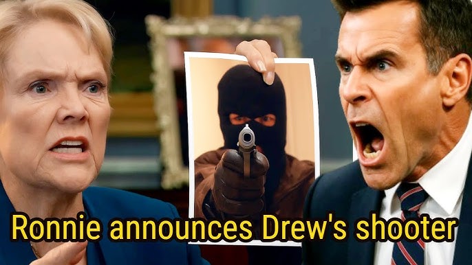 Ronnie announces Drew's shooter before leaving, PC panics General Hospital Spoilers - YouTube