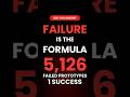The Most Successful People Failed the Most | #didyouknow #facts #motivation