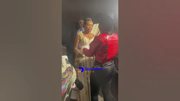 Taaoma’s arrival to the AMVCA Awards 11th edition Award Night #amvca11