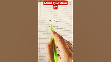 write YouTube in three boxes#iqleval #like  #iqtest #challenge #braintest #youtubeshorts #subscribe