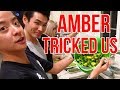 AMBER TEACHES CHINESE TO KOREANS! (MAFIA!)