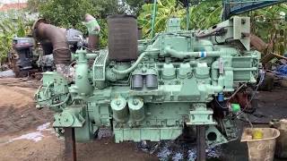 ✅ High-speed Mercedes MTU 12V183 engine, 910ps/2230rpm - Marine Diesel Engine MTU 12V183 910ps