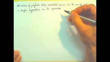 4.4 The Projection Trick | 4 Neural Networks | Pattern Recognition Class 2012