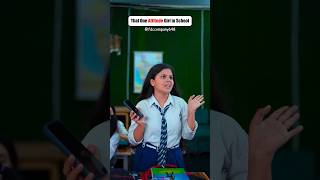 That one attitude girl in class| #youtubeshorts #comedy #funny #shorts #trending #fdccompany