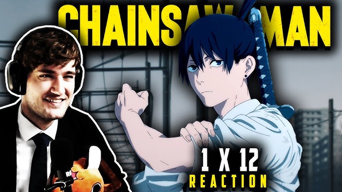 Chainsaw Man EP 12 Part 1 #chainsawman #animereaction #powerchainsawma