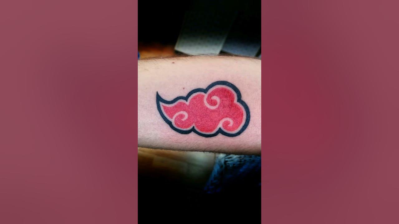 Tattoo Naruto cloud akatsuki 