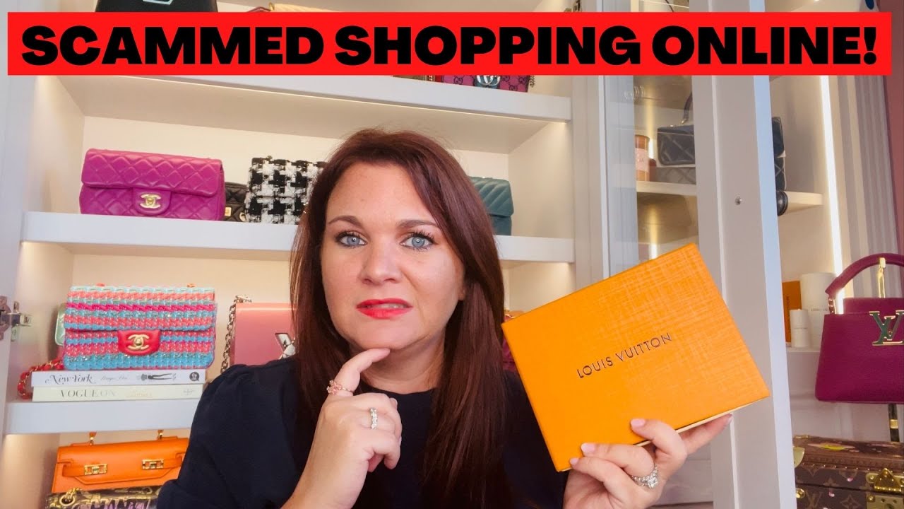 SCAMMED BUYING LOUIS VUITTON ONLINE: IT'S FAKE! Comparison, how to tell  *watch before buying*! 