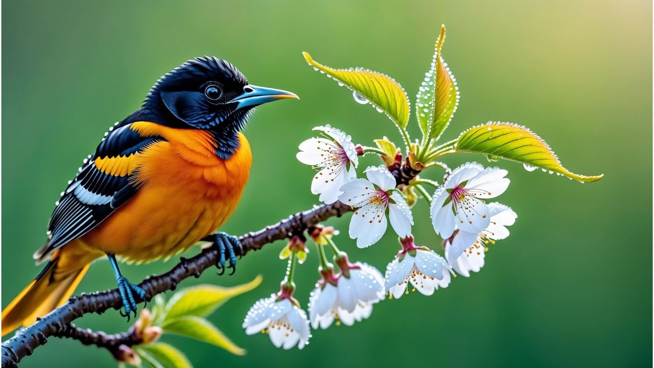 When Nature Awakens – Hidden Wonders of Wild Birds in Spring’s Garden 🌷🎶