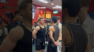 Trận Đấu Skill Ahmad 🇺🇿 vs 🇻🇳 Sơn Hanma #sonhanma #ahmad #motivation #gym #calisthenics