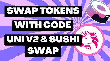Code Uniswap V2 & SushiSwap Swaps | EthersJS | DeFi