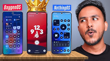 Oxygen OS 15 vs Stock Android 15 vs Nothing OS 3.0 - The NEW Winner !